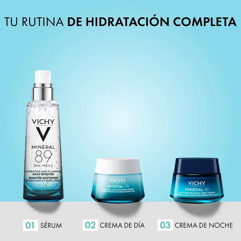 Vichy Minéral 89 Intenzívna hydratácia tváre 75 ml