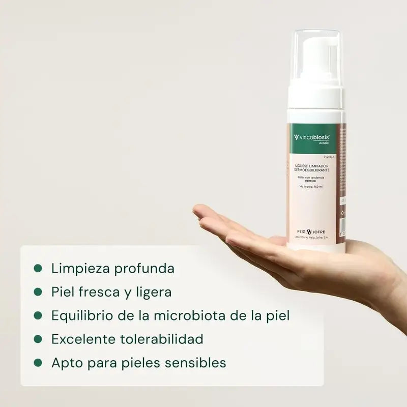 Vincobiosis Čistiaca pena na vyrovnanie pokožky, 150 ml