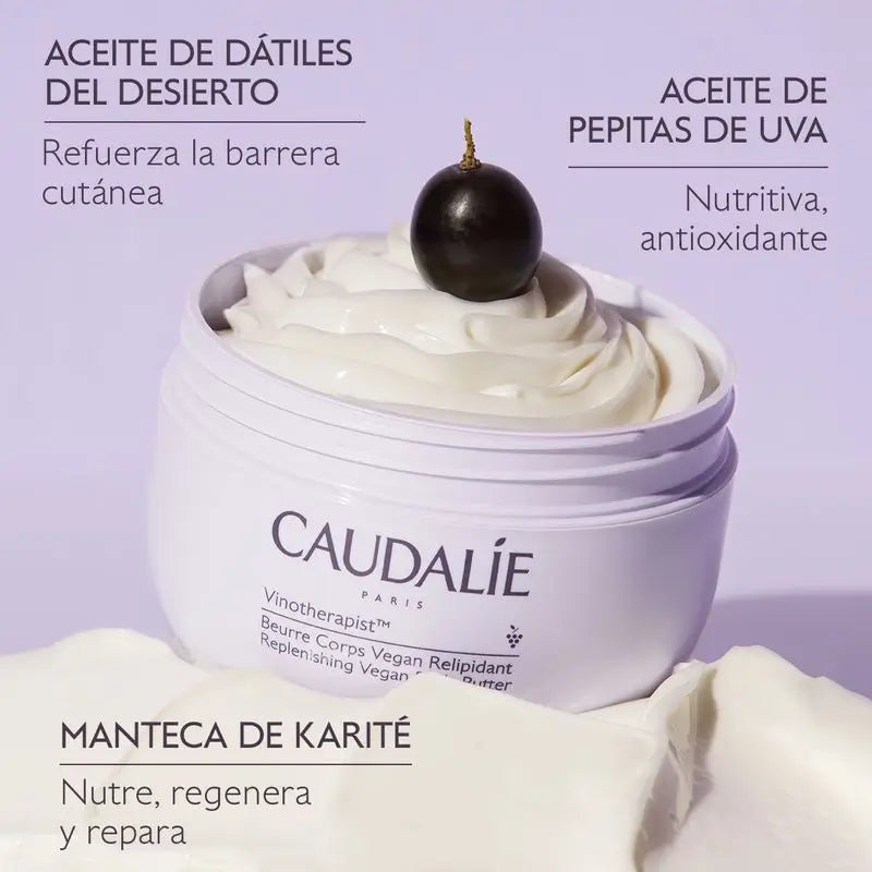 Caudalie Vinotherapist Vegánsky telový krém na obnovenie lipidovej rovnováhy 250 ml