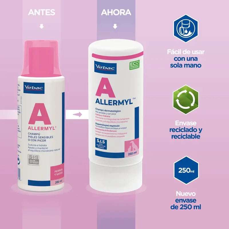 Virbac Allermyl šampón 250 ml