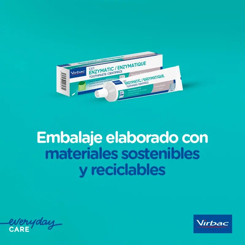 Virbac Cet Kit – kefka + enzymatická zubná pasta 70 g pre domáce zvieratá