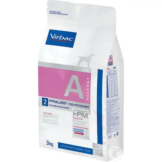 Virbac Hpm Canine A2 Allergy hypoalergénne 3 kg 