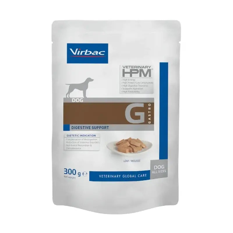 Virbac Hpm Canine Digestive Support – vlhké krmivo 9 × 300 g 