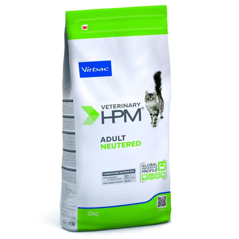 Virbac Hpm Feline Adult Neutered 12 kg, krmivo pre mačky