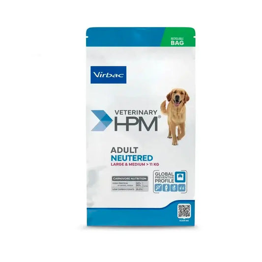 Virbac Veterinary Hpm pre dospelých kastrovaných psov veľkých a stredných plemien 16 kg