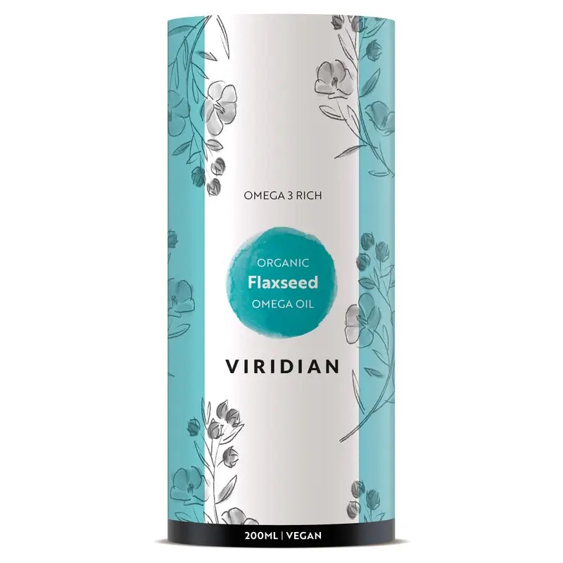 Viridian Zlatý ľanový olej 200 ml. Bio 