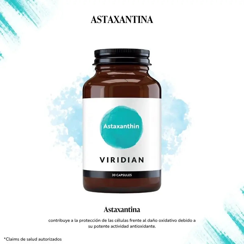 Viridian Astaxantín 30 kapsúl. 