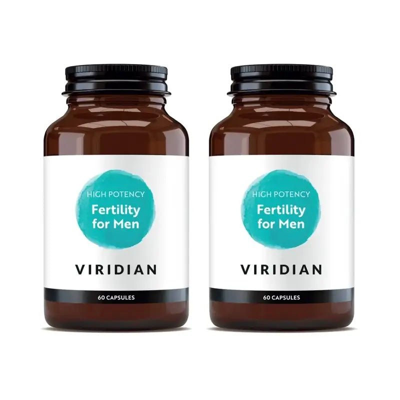 Viridian Fertility pre mužov, 2 x 60 vegetariánskych kapsúl