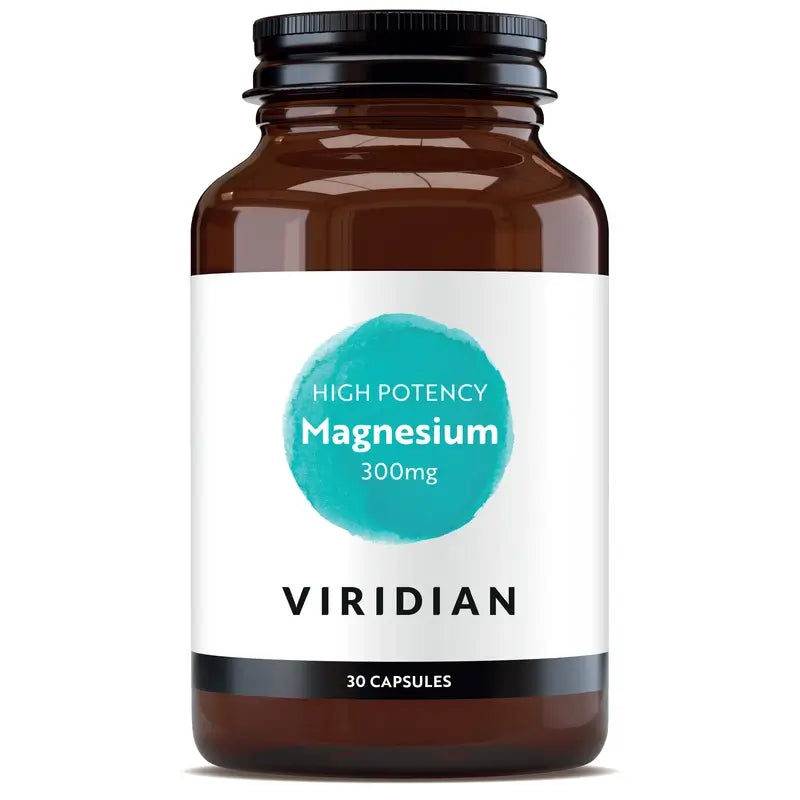 Viridian Horčík s vysokou účinnosťou 300 mg, 30 vegetariánskych kapsúl. 