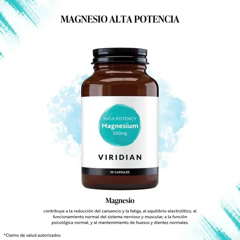 Viridian Horčík s vysokou účinnosťou 300 mg, 30 vegetariánskych kapsúl. 