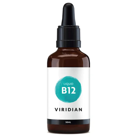 Viridian Vitamíny B – Vitamín B12 v tekutej forme, 50 ml