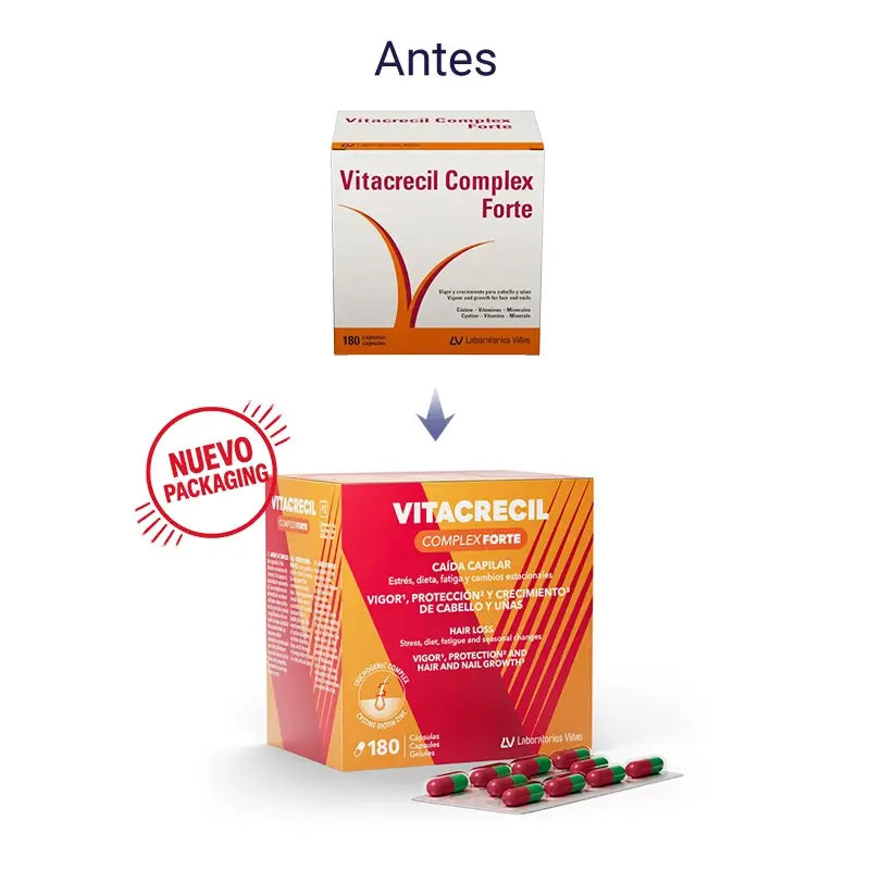 Vitacrecil Complex Forte, balenie 2 x 180 kapsúl