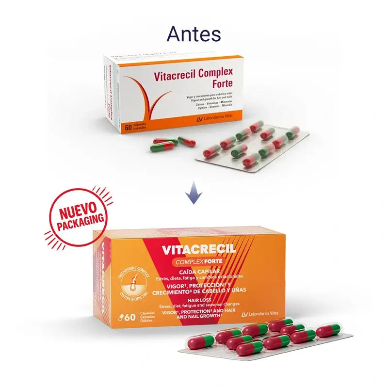 Vitacrecil Complex Forte, balenie 3 x 60 kapsúl
