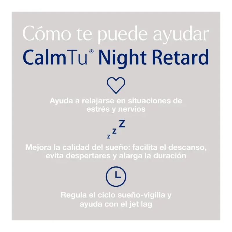 CalmTu Night Retard 60 tabliet – Nepretržitý spánok vďaka valeriánu a melatonínu