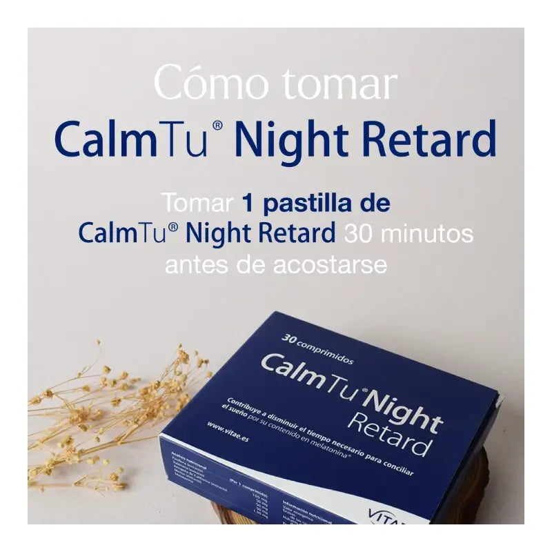 CalmTu Night Retard 60 tabliet – Nepretržitý spánok vďaka valeriánu a melatonínu