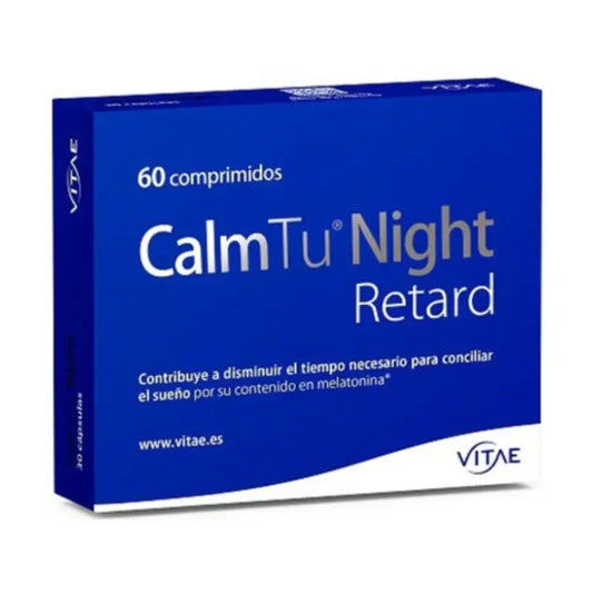 CalmTu Night Retard 60 tabliet – Nepretržitý spánok vďaka valeriánu a melatonínu