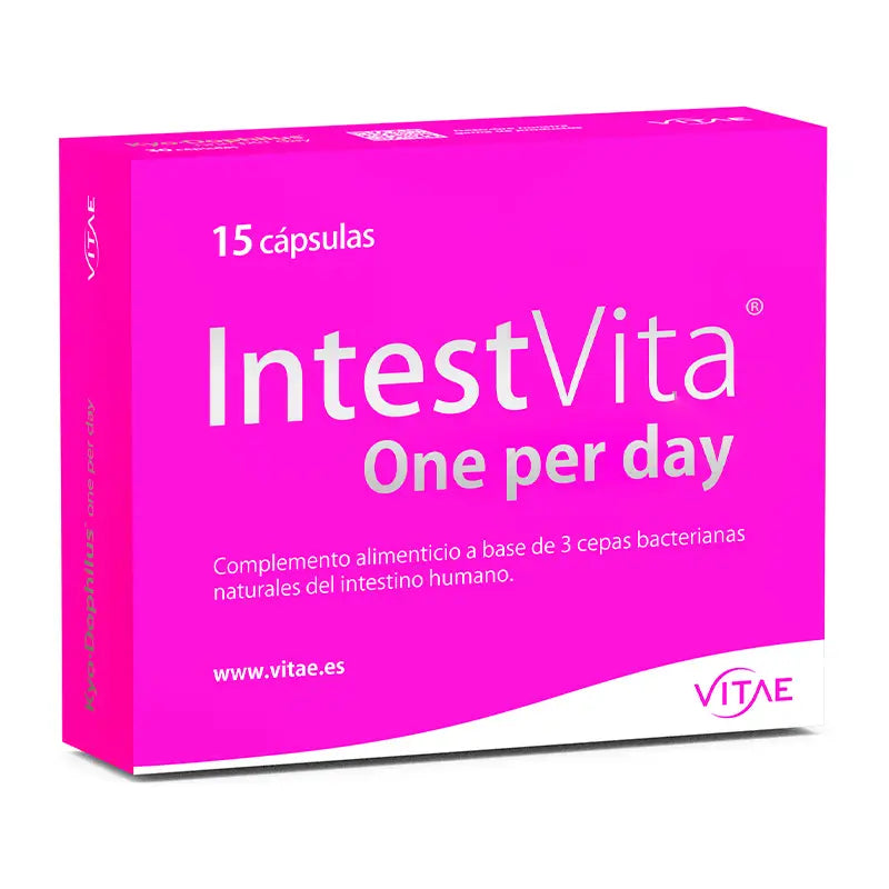 IntestVita One per Day 15 capsules – Balanced gut flora
