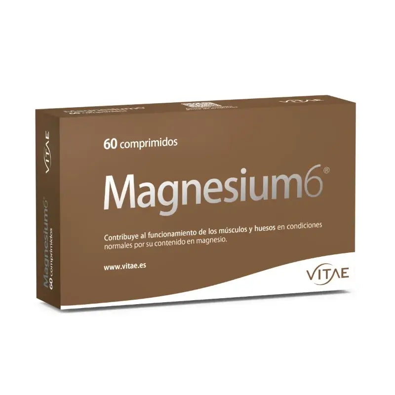 Magnesium6 60 tabliet – Obsahuje 6 foriem horčíka, vitamín B6 a taurín