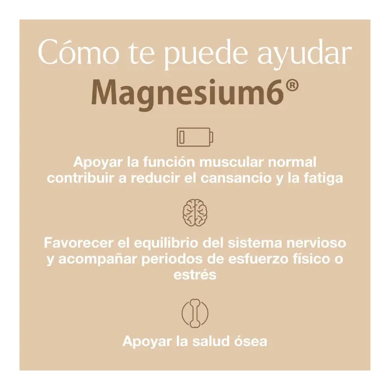 Magnesium6 60 tabliet – Obsahuje 6 foriem horčíka, vitamín B6 a taurín
