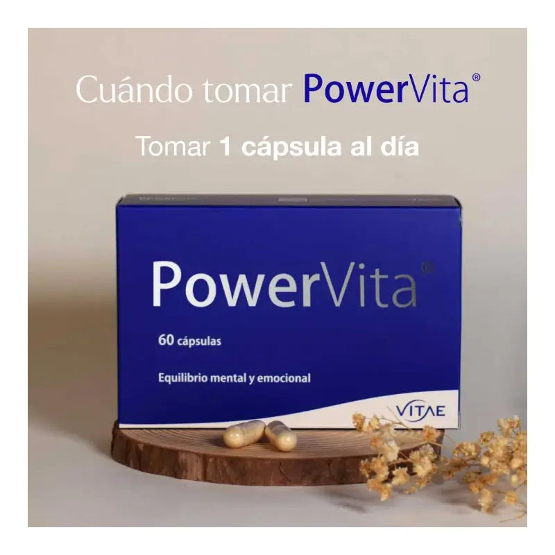 PowerVita 60 kapsúl – s ashwagandhou, horčíkom a GABA