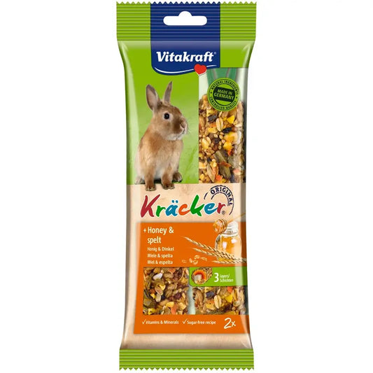 Vitakraft Tyčinky pre trpasličie králiky s medom, 5x2 kusy
