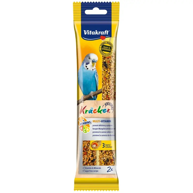 Vitakraft Tyčinky pre vlnáriky s multivitamínmi, 7x2 kusy