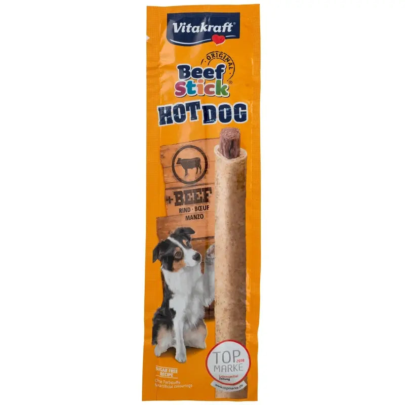 Vitakraft Hovädzí tyčinka Hot Dog 10x30 gramov