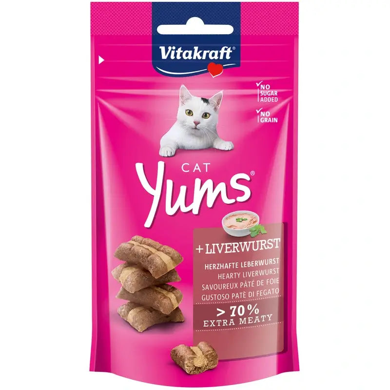 Vitakraft Cat Yums Pečeňová paštéta 9x40 gramov