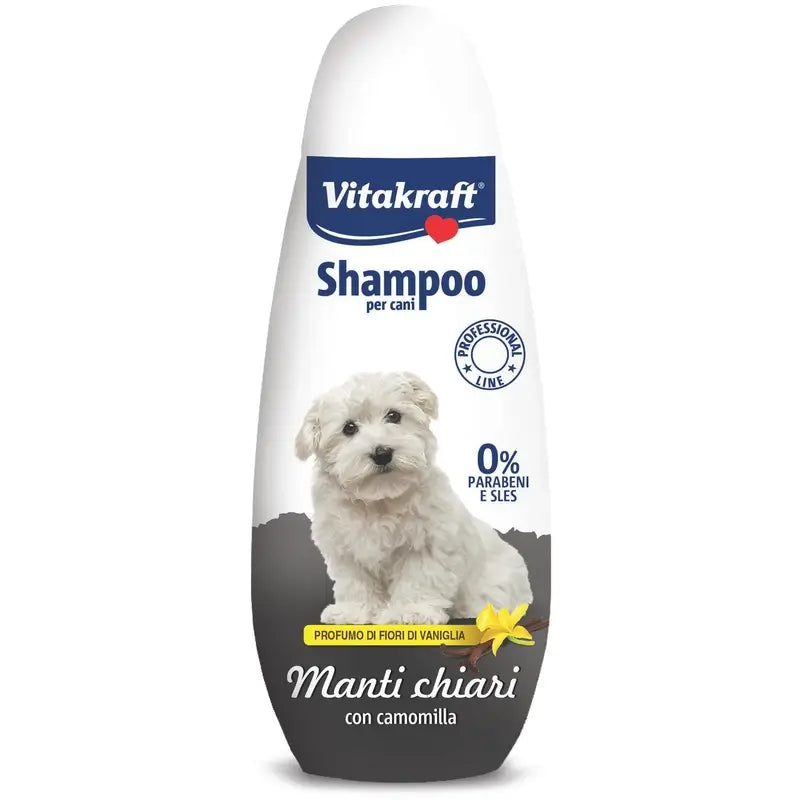 Vitakraft Šampón pre psov so svetlou srsťou 250 ml