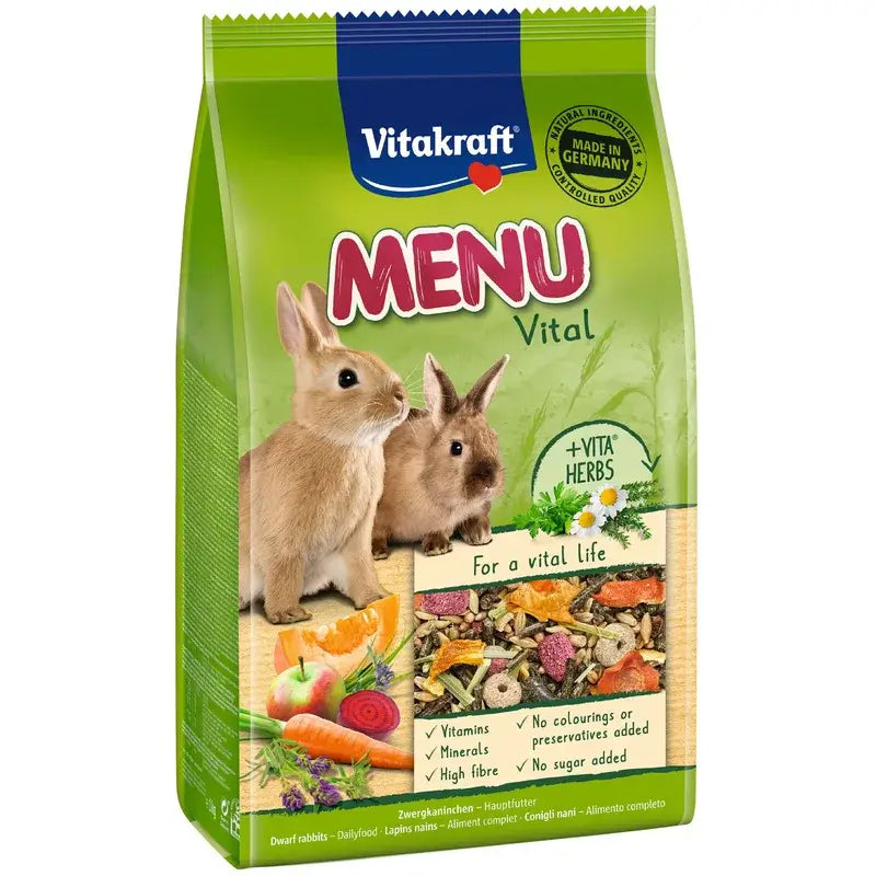 Vitakraft Menu Aroma pre králiky 1 kg