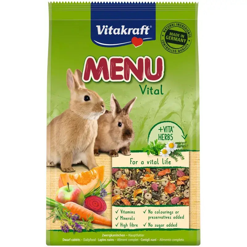 Vitakraft Menu Aroma pre králiky 5 kg