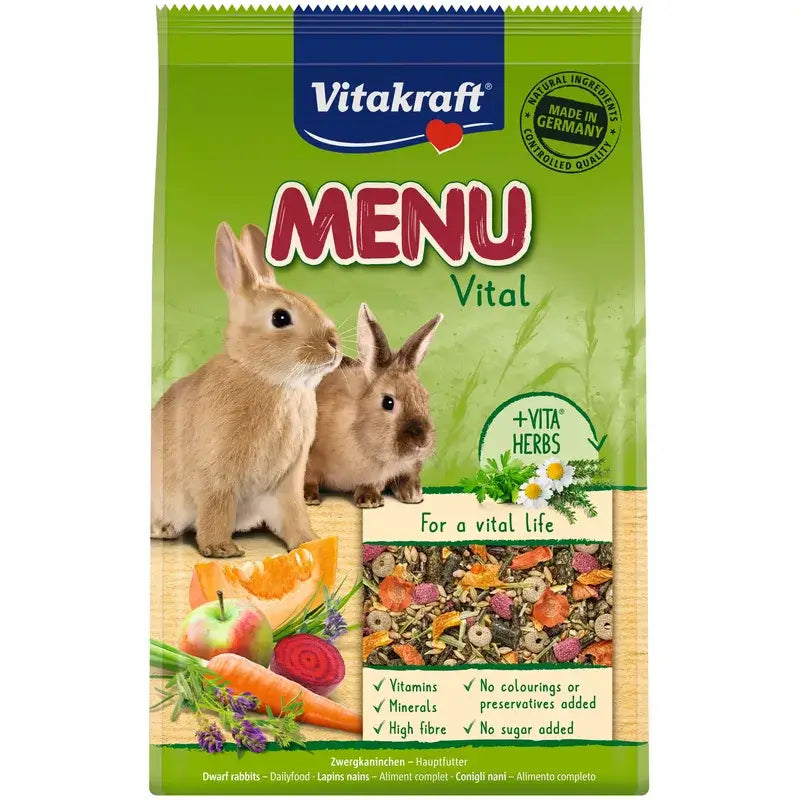 Vitakraft Menu Aroma pre králiky 5 kg