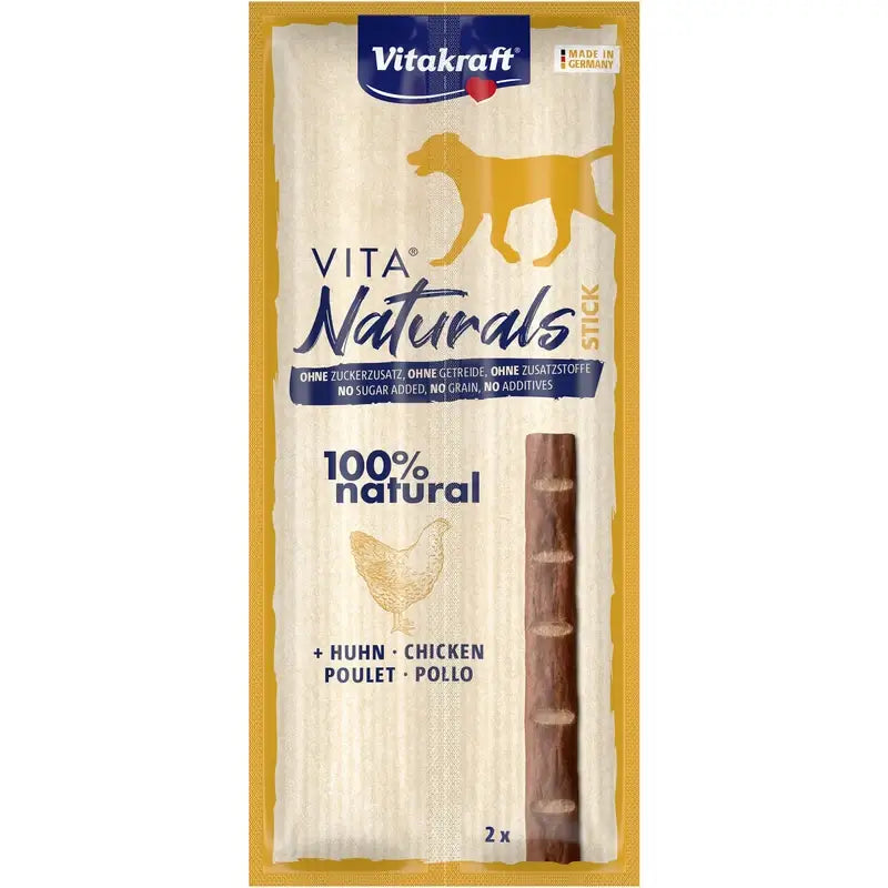 Vitakraft Vita Naturals Psie tyčinky s kuracím mäsom 28 x 11 gramov