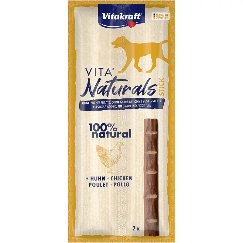 Vitakraft Vita Naturals Psie tyčinky s kuracím mäsom 28 x 11 gramov
