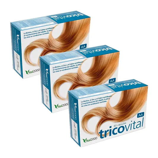 Vital 2000 Tricovital Aa, balenie 3 x 60 kapsúl