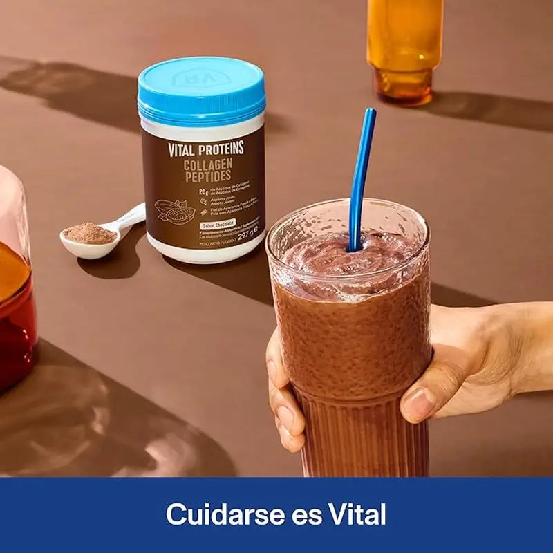Vital Proteins  Duplo kolagénové peptidy s príchuťou čokolády, 2x 297 g