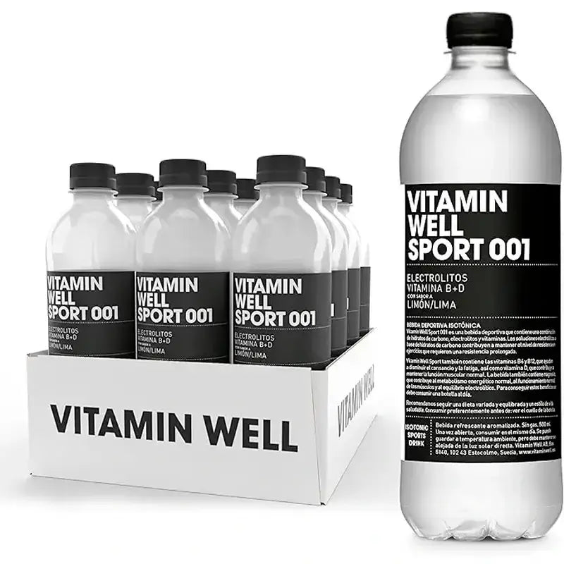 Vitamin Well Sport 001 , pack 12 x 500 ml