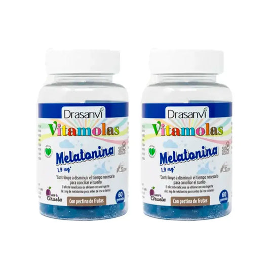 Vitamolas Drasanvi Melatonín, 2 x 60 želé 