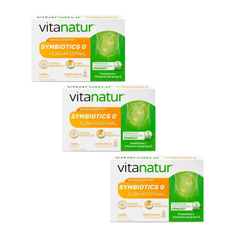 Vitanatur Simbiotics G Turbo Pack 3 x 14 vrecúšok