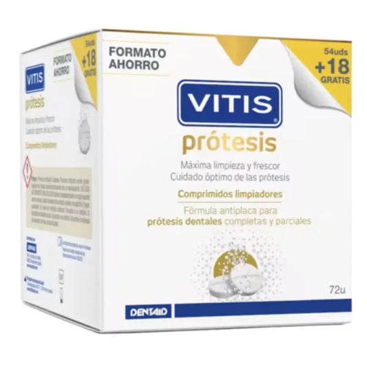 Vitis – protézy – čistiace tabletky – úsporné balenie
