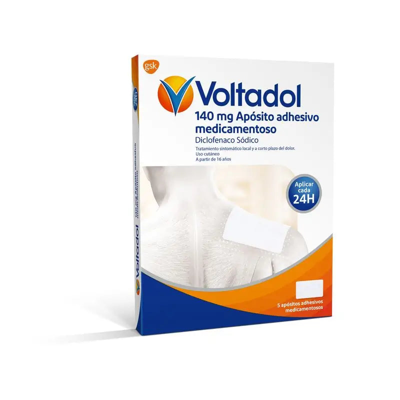 Voltadol 140 mg, 5 liečivých náplastí