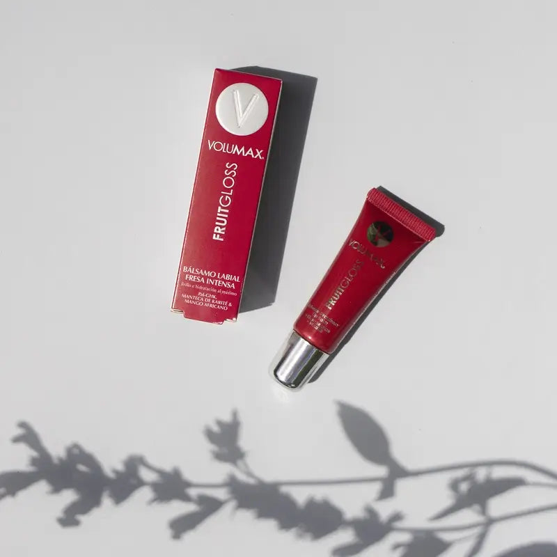 Volumax Fruitgloss Intenzívna jahodová hydratačná masť na pery 7,5 ml.