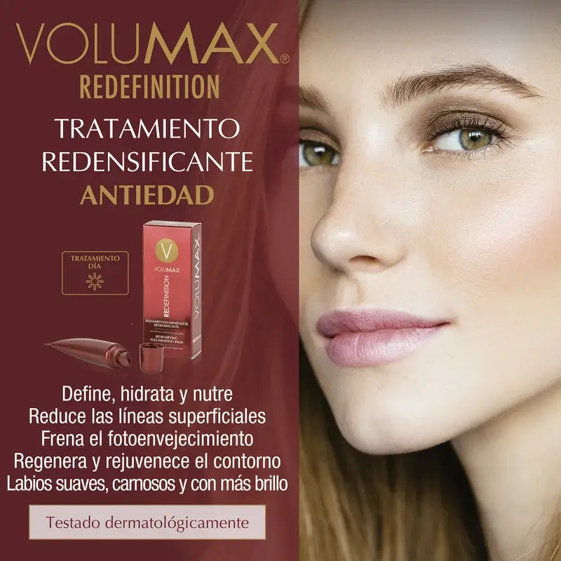 Volumax Redefinition Regeneračný balzam na pery proti vráskam s efektom zväčšenia objemu 15 ml