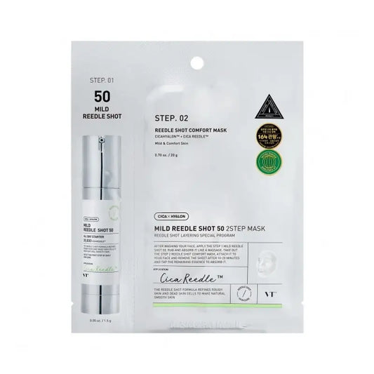 Vt Cosmetics Vt Reedle Shot 50 – maska v dvoch krokoch, 21,5 g