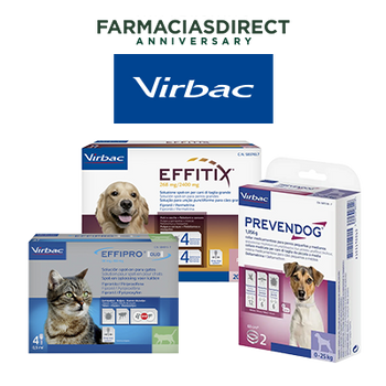 VIRBAC - PREVENDOG EFFITIX EFFIPRO ANTIPARASITARIOS HASTA 20% DTO. - VUELTA AL CUIDADO - ANIVERSARIO (31 OCTUBRE 2026)