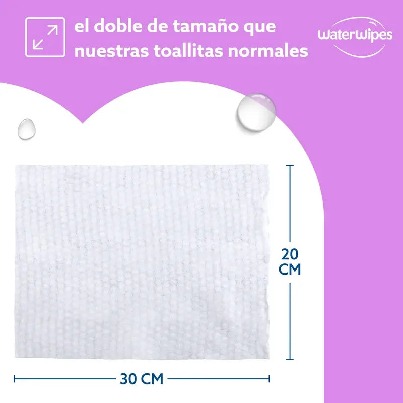 Waterwipes vlhčené utierky pre dospelých, 30 kusov