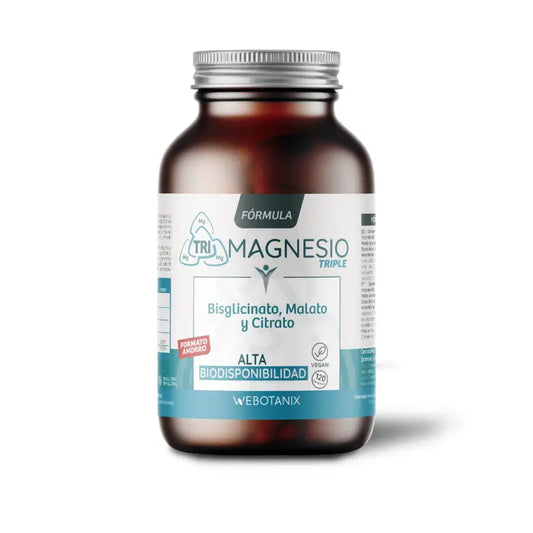 Webotanix Triple Magnesio – rodinné balenie, 120 kapsúl