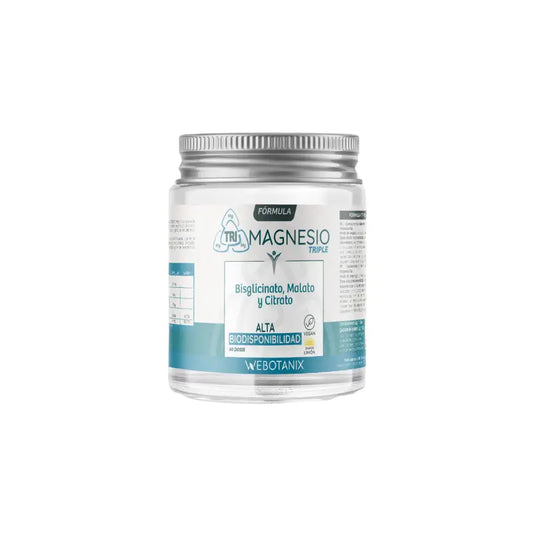 Webotanix Triple Magnesium Formula v prášku, 128 g