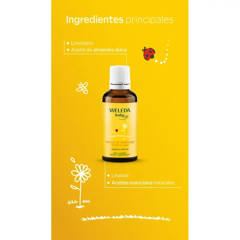 Weleda Masážny olej proti kolike „Tripita Del Bebe“ 50 ml