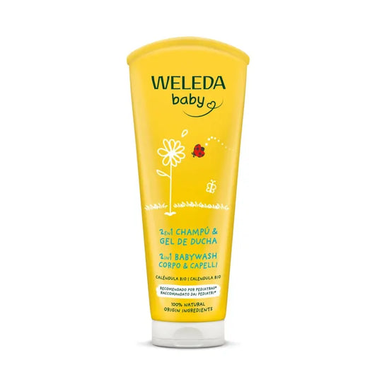 Weleda Detský šampón a sprchový gél s nechtíkom 200 ml